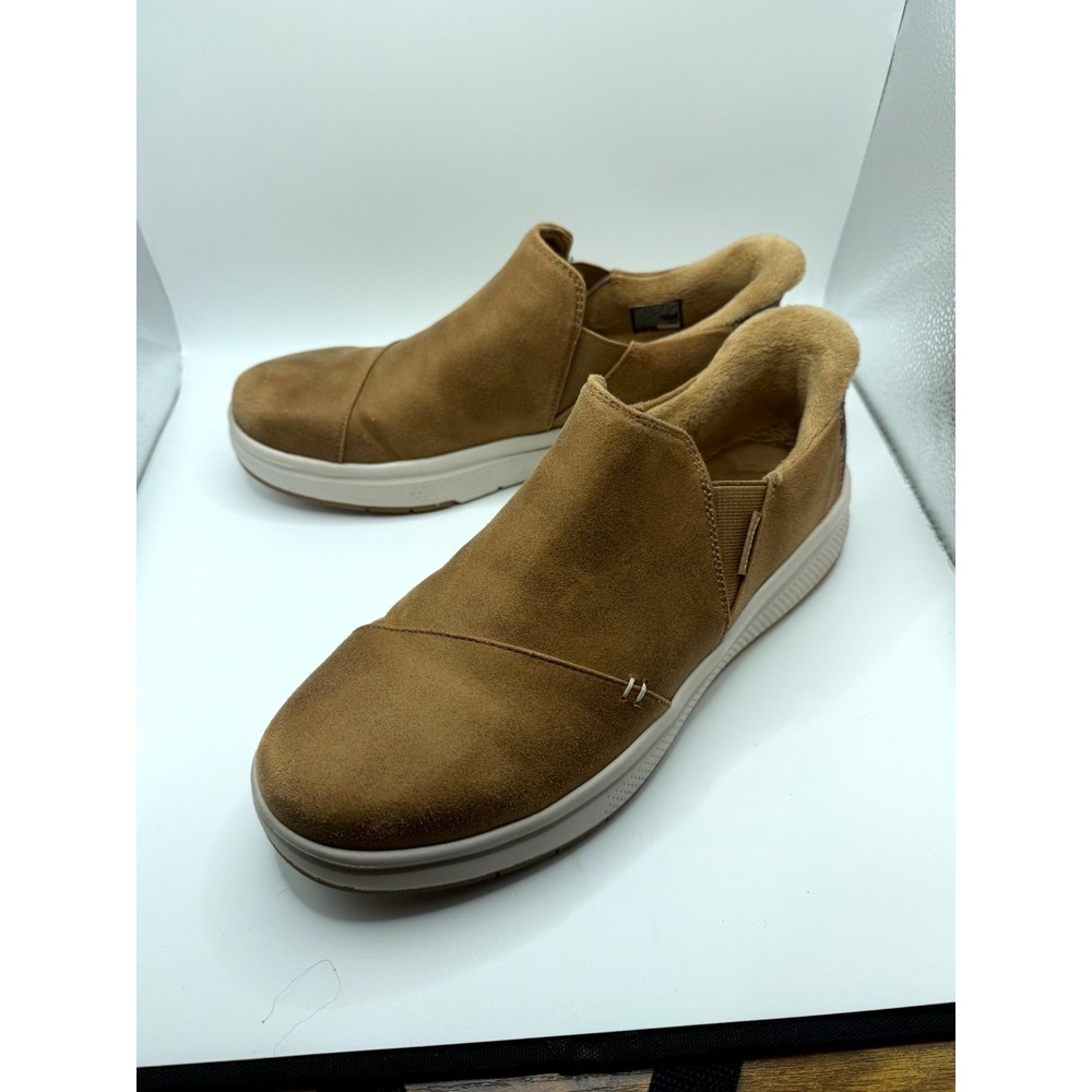 Skechers BOBS Skip Cute Wave-Stay Snug 114831 Womens 10 Sneaker‎ Brown Shoes